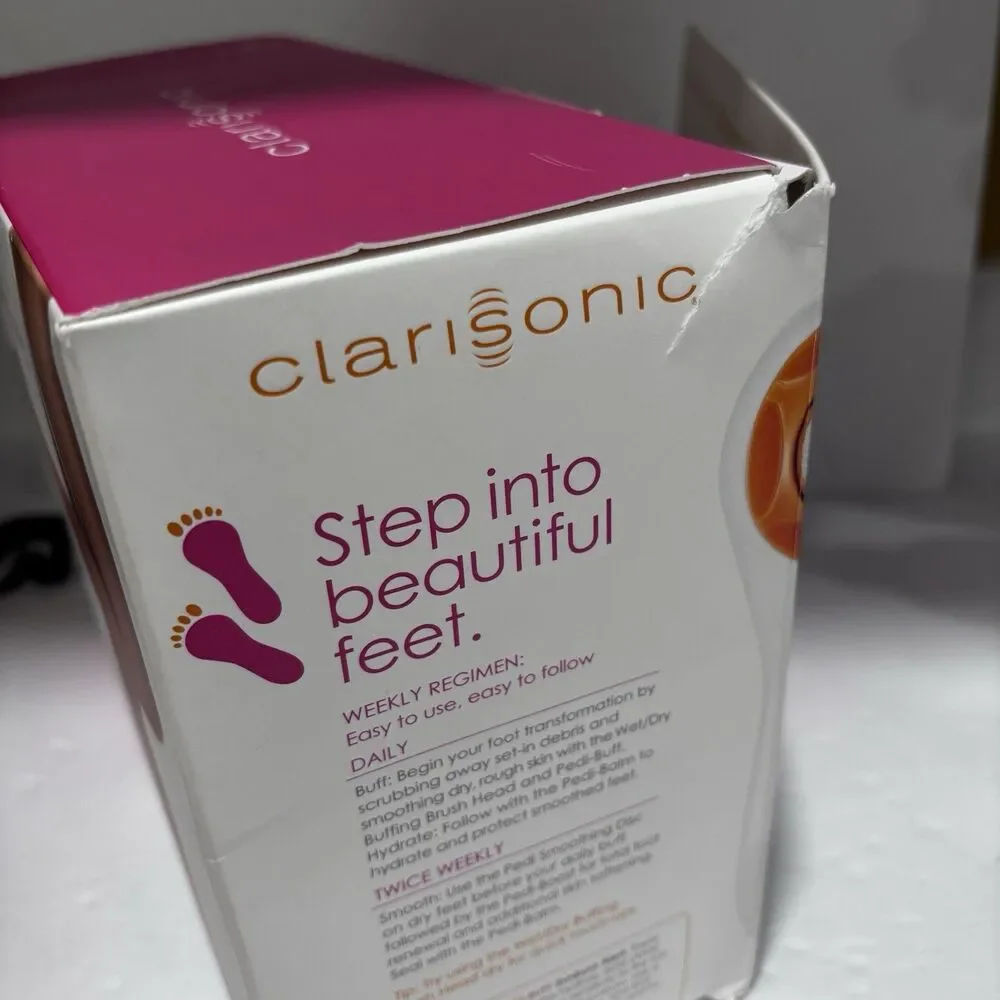 Clarisonic Pedi Sonic Foot Transformation Kit - All NEW Sealed Products Open Box